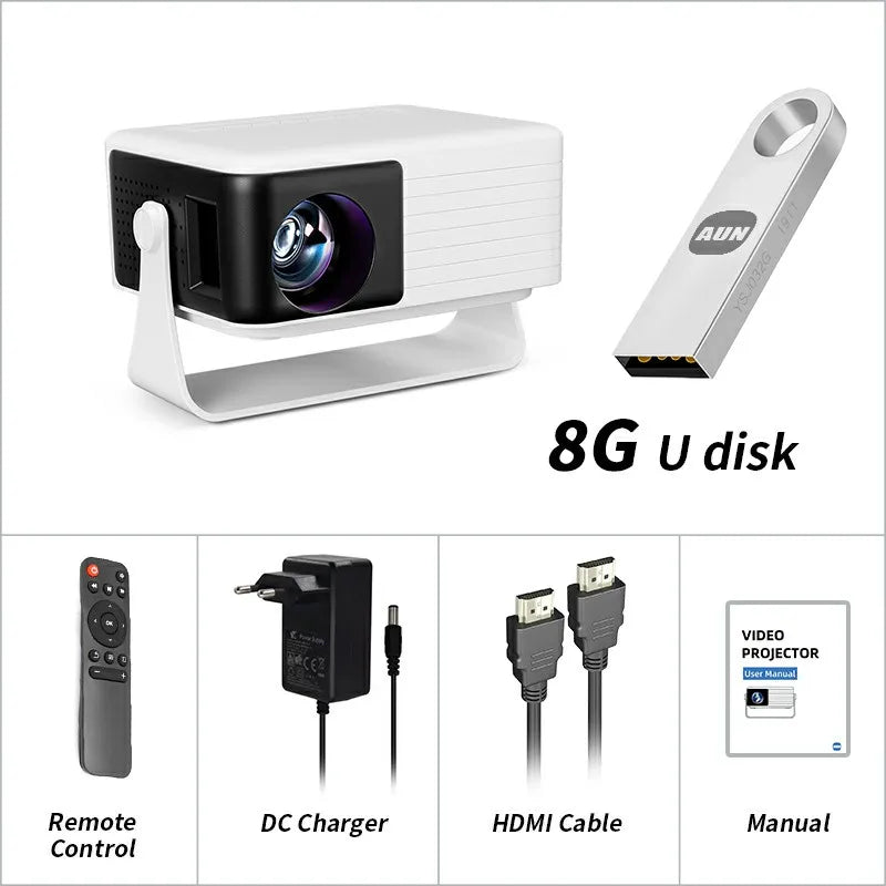AUN Y3™ Mini Smart Projector