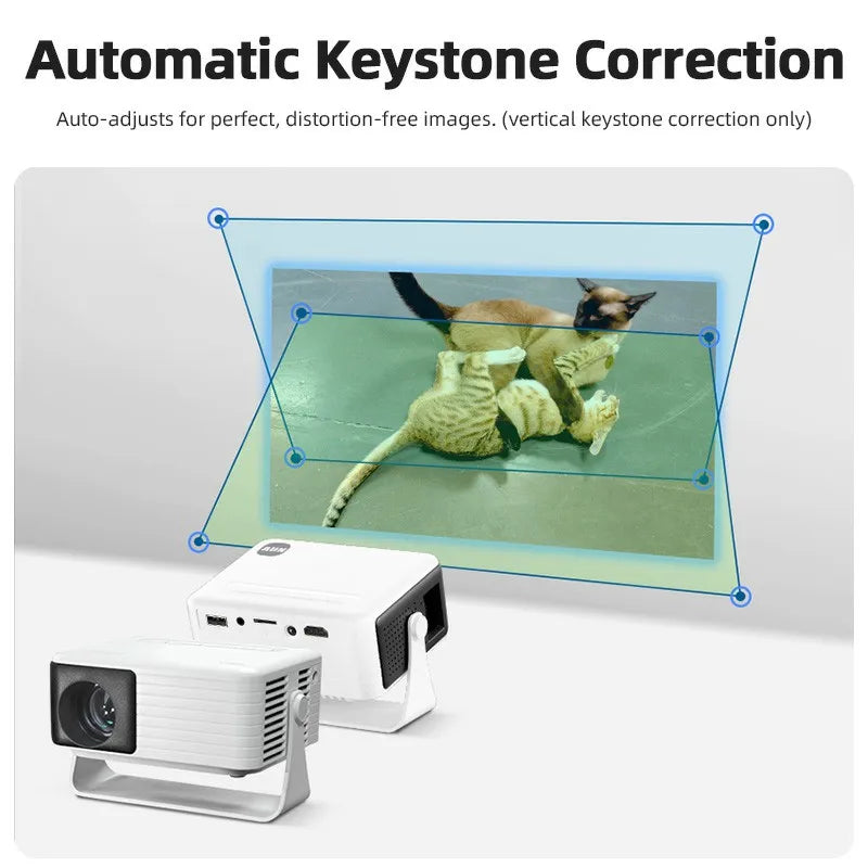 AUN Y3™ Mini Smart Projector