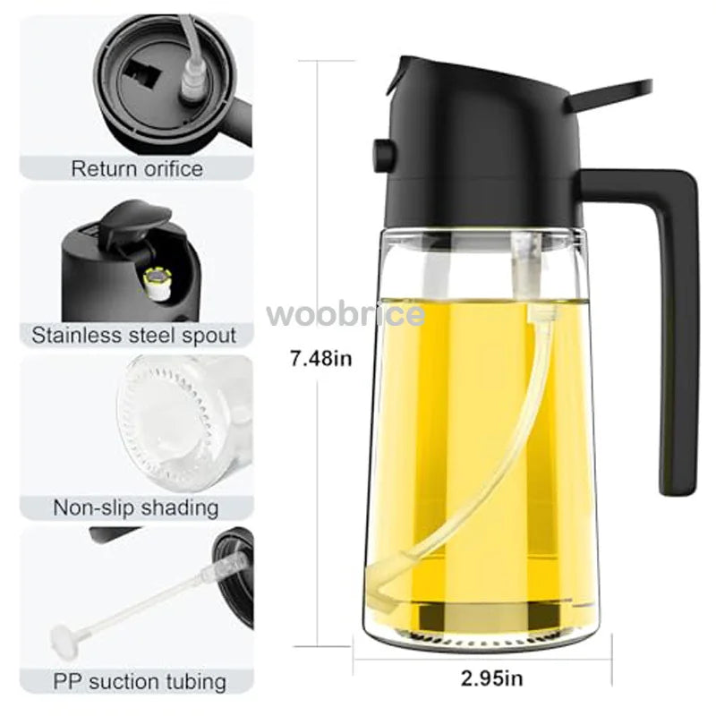 Kitchen Oil Sprayer 2-in-1